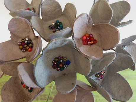 Flores artesanais