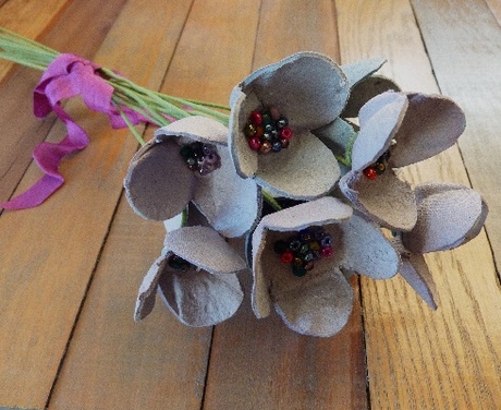 Flores artesanais 7