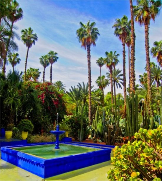 O Jardim de Majorelle, em Marrocos