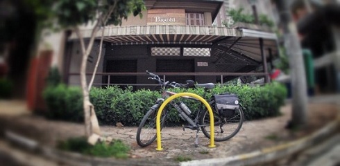 Restaurantes apoiam ciclistas