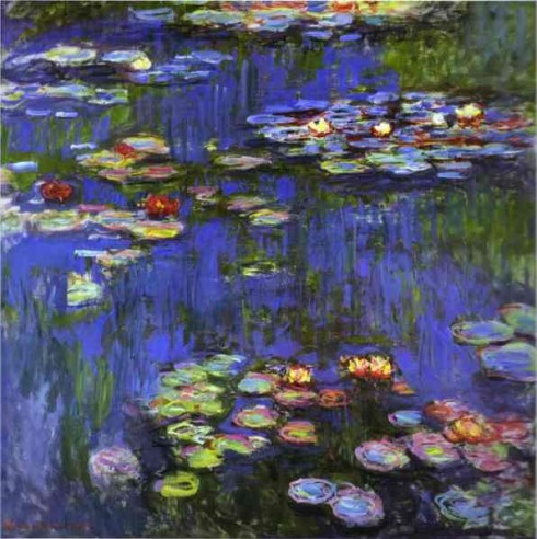 Quadro Monet - water-lilies 1914(1)