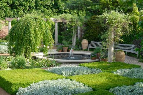 English Walled Garden – Jardim Botânico de Chicago. Fonte: http://my.chicagobotanic.org