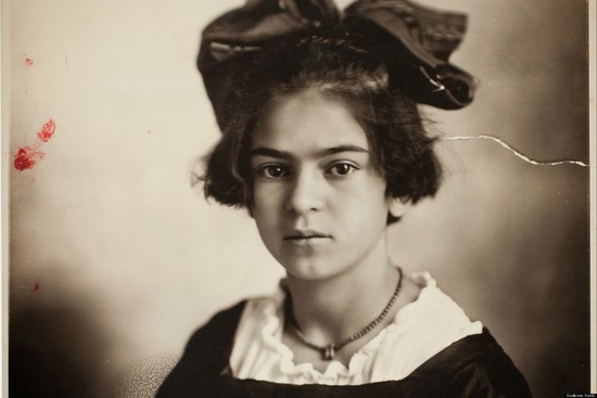 Frida Kahlo, menina